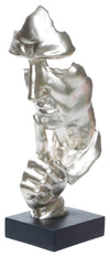 Sagebrook Home 16292-02 Resin 20" Silence Man, Champagne