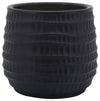 Sagebrook Home 80067-04 7" Aztec Scented Candle, Black 26oz