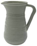 Sagebrook Home 13912-05 Ceramic 10" Decorative Pitcher, Sage Green