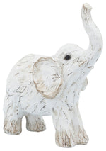 Sagebrook Home 14876-07 11" Elephant Figurine, White