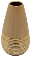 Sagebrook Home 14634-06 12" 2-Tone Vase, Gold