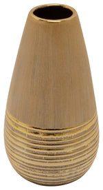 Sagebrook Home 14634-06 12" 2-Tone Vase, Gold