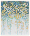 Sagebrook Home 70071 61x51", Swirls Oil Painting, Multicolor
