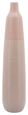 Sagebrook Home 13914-10 28" Bottle Vase, Blush