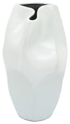 Sagebrook Home 16386-04 Ceramic 14" Abstract Vase, White