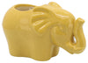 Sagebrook Home 80065-01 7" Elephant Scented Candle, Yellow 10oz