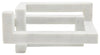 Sagebrook Home 15478 Marble 9" Decorative Pillar, White