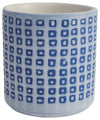 Sagebrook Home 15428-11 Ceramic 4" Dotted Pen Holder, Blue