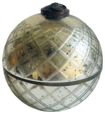 Sagebrook Home 80144-01 5" Ornament Candle, Silver