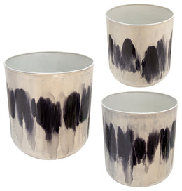 Sagebrook Home 15649-05 Set of 3 13/14/15