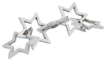 Sagebrook Home 16587-02 Metal, 17" Star Links, Silver