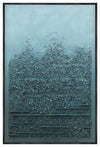 Sagebrook Home 70172 40"x60" Abstract Handpainted Canvas, Teal/Gray