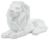 Sagebrook Home 16290-01 Resin 13" Laying Lion, White