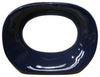 Sagebrook Home 15861-01 Ceramic 11" Oval Vase, Black