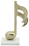 Sagebrook Home 16229-01 Metal 9" Music Note Accent, Gold