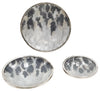 Sagebrook Home 16798 Metal, Set of 3 14"/21"/25" Wall Accent, Multicolor