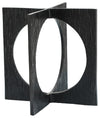 Sagebrook Home 16158-03 Metal 8" Linked Squares, Black