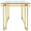 Sagebrook Home 15725-02 Metal 24" Side Table, Gold