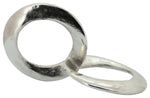 Sagebrook Home 16155-04 Metal 11" Circle Links, Silver