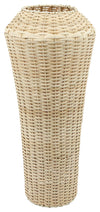 Sagebrook Home 16366-02 Wicker, 23" Decorative Vase, Natural