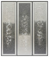 Sagebrook Home 70065 70"x20", Set of 3, Abstract Oil Painting, Multicolor
