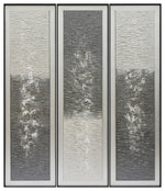Sagebrook Home 70065 70"x20", Set of 3, Abstract Oil Painting, Multicolor