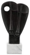 Sagebrook Home 16180 Metal, 17", Mask Sculpture, Bronze