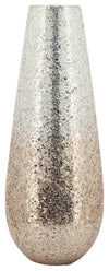 Sagebrook Home 16338-01 18" Crackled Vase, Champ Ombre