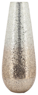 Sagebrook Home 16338-01 18" Crackled Vase, Champ Ombre