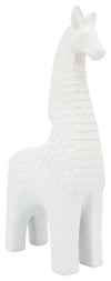 Sagebrook Home 16709-01 Porcelain, 17" Llama, White