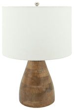 Sagebrook Home 50671 Wood, 22" Table Lamp, Brown