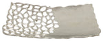 Sagebrook Home 16342-01 Metal 16x2" Cut-Out Plate, Silver