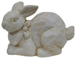 Sagebrook Home 16819-02 Resin, 16" Mr. Rabbit Statue, Antique White