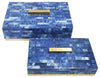 Sagebrook Home 17034 Resin, Set of 2 10/12" Boxes, Blue