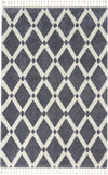 Nourison Diamond Trellis Shag s Slt/Iv Area Rug