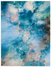 Nourison Le Reve Contemporary Seafoam Area Rug