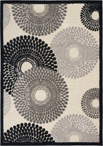 Nourison Graphic Illusions Contemporary Parchment Area Rug