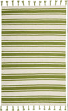 Nourison Rio Vista Contemporary Ivory/Green Area Rug