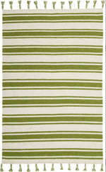 Nourison Rio Vista Contemporary Ivory/Green Area Rug