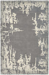 Nourison Symmetry Contemporary Grey/Beige Area Rug