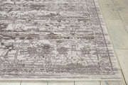 Nourison Tahoe Modern Transitional Silver Area Rug