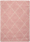 Nourison Brisbane Contemporary Blush Area Rug