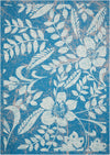 Nourison Coastal Contemporary Blue Area Rug