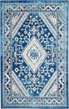 Nourison Persian Vintage s Ivory Blue Area Rug