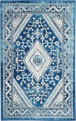 Nourison Persian Vintage s Ivory Blue Area Rug