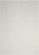 Nourison Vita Contemporary Beige Area Rug