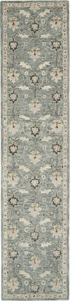 Nourison Jazmine Traditional Seafoam Area Rug