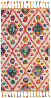Nourison Moroccan Casbah Transitional Ivory/Pink Area Rug