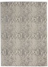 Nourison Solace Contemporary Ivory/Grey Area Rug