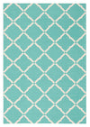 Nourison Home & Garden Transitional Aqua Area Rug